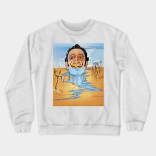 The Persistence of Dali Crewneck Sweatshirt